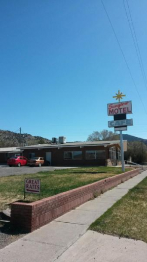 Гостиница Sunglow Motel and Restaurant  Бикнелл